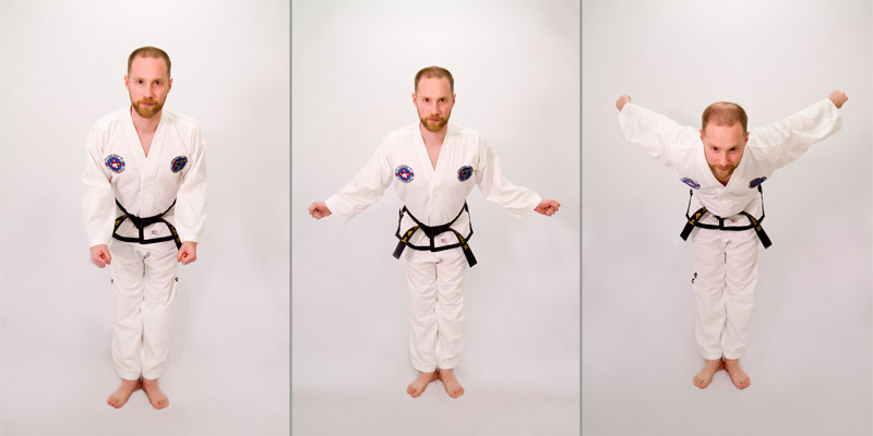 Bad hand positions - TKD bow