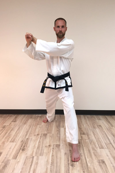 Outer forearm block preparation